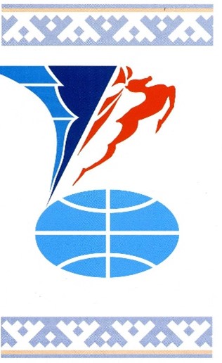 В 1997 году штурман авиакомпании Юрий Шевелев разработал первый логотип авиакомпании «Ямала»